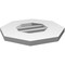 Ekena Millwork Octagonal Surface Mount PVC Gable Vent: Functional, w/ 3-1/2"W x 1"P Standard Frame, 14"W x 14"H GVPOC14X1401SF - alternate 4